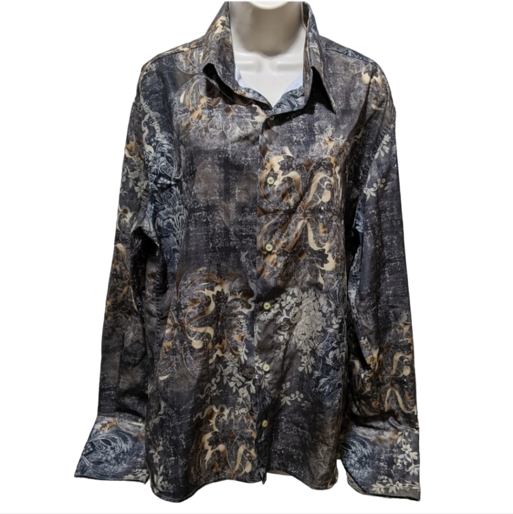 Like New Men's BC Collection Long Sleeve Dress Shirt